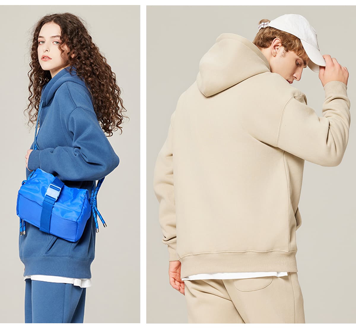 Fleece 350Gsm Unisex Oversized Hoodie – detail 10