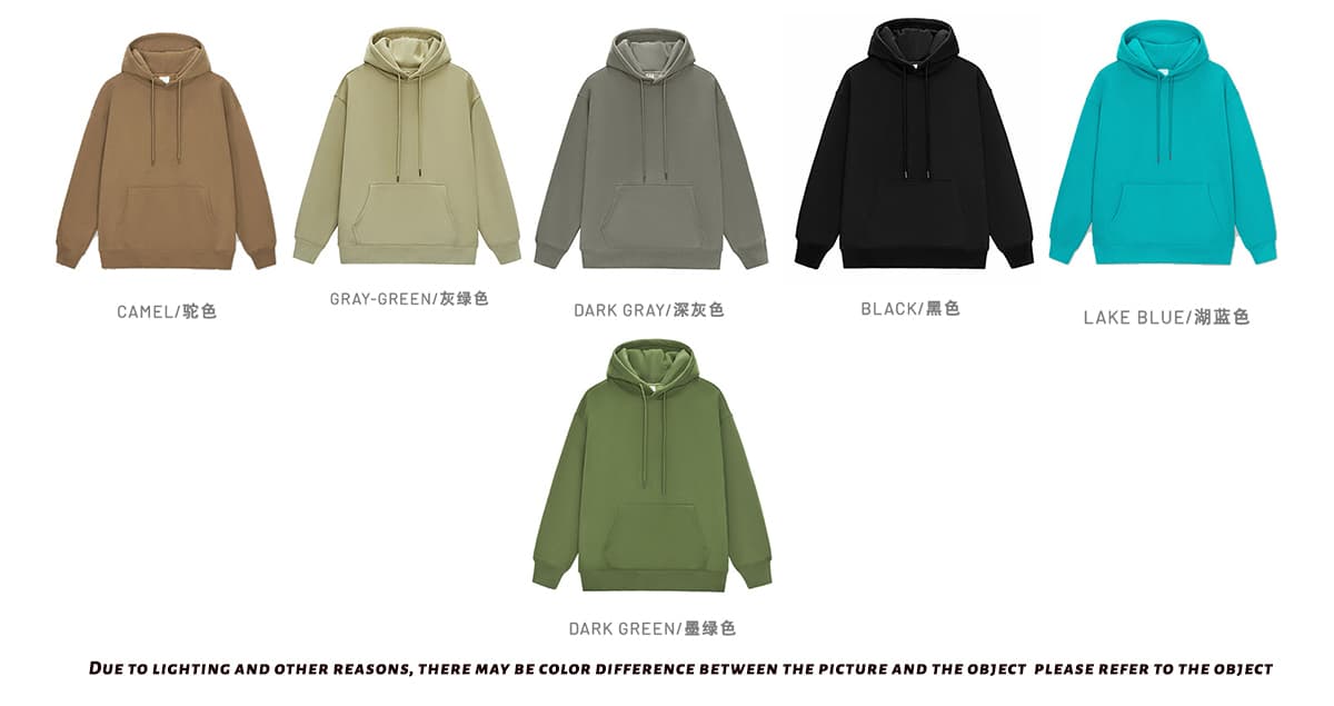 Fleece 350Gsm Unisex Oversized Hoodie – detail 4