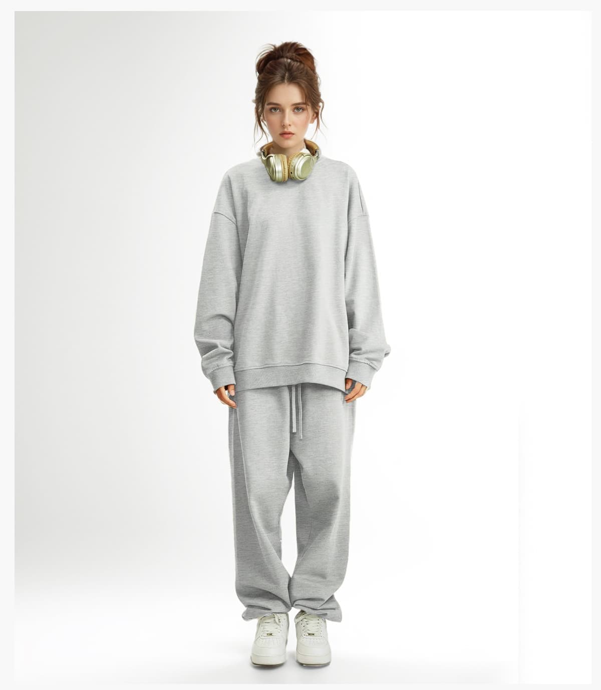 Terry 360Gsm Oversized Solid Sweatshirt – detail 10