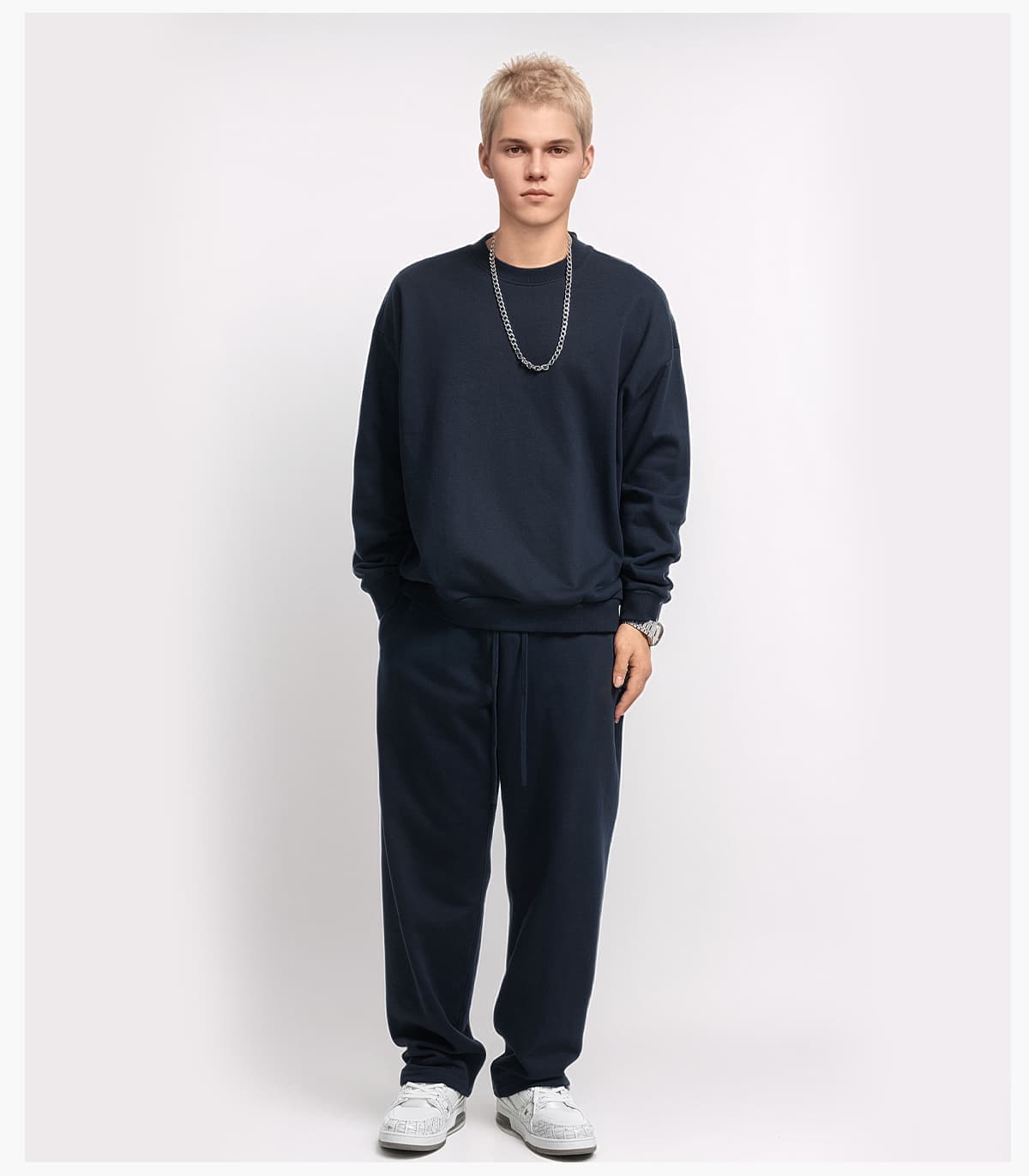 Terry 360Gsm Oversized Solid Sweatshirt – detail 11