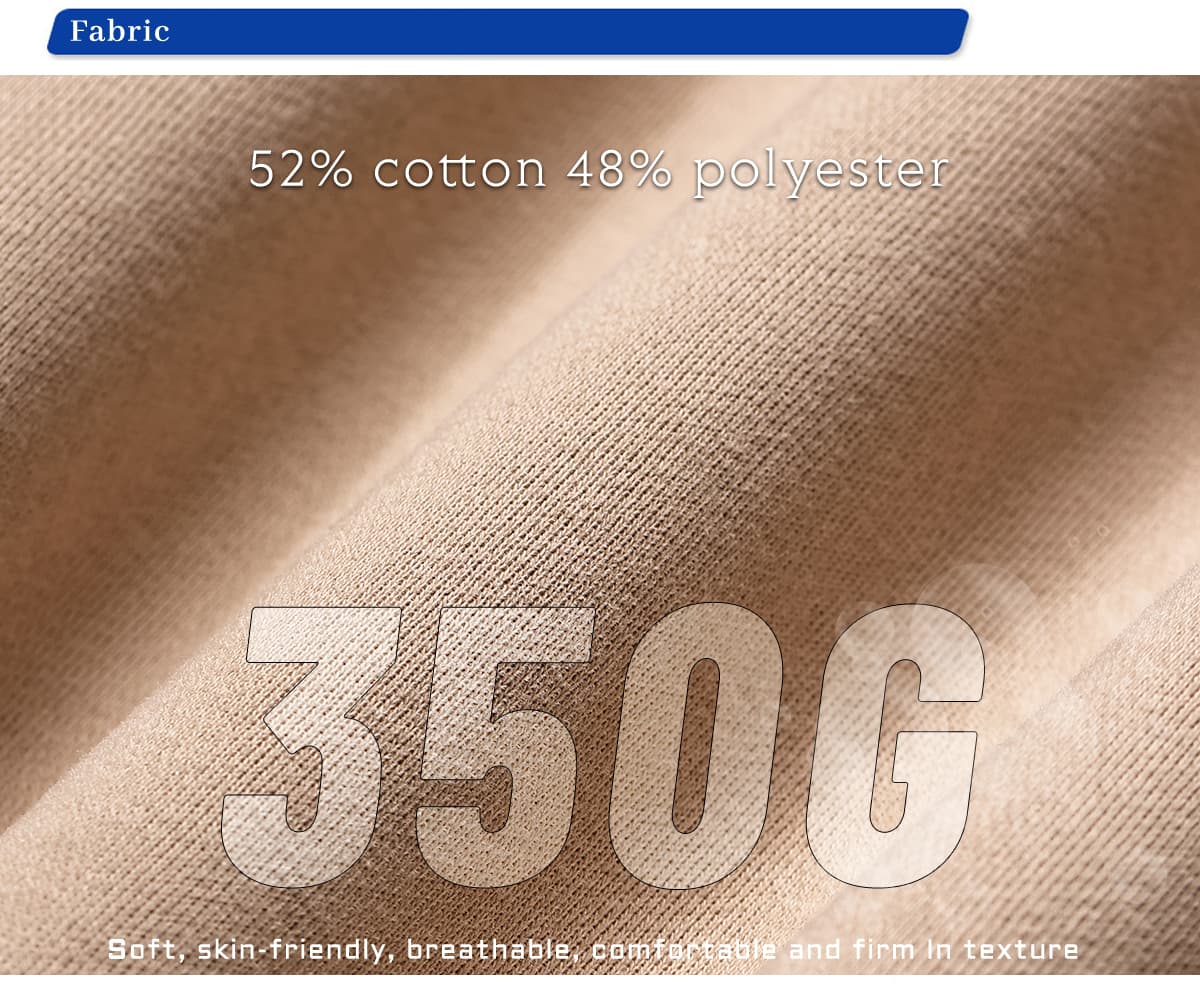 Oversized 350Gsm Cotton Fleece Sweatshirt – detail 5