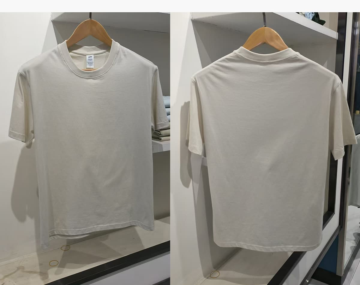 Basic Fit Pure Cotton T-Shirt 230Gsm – detail 11