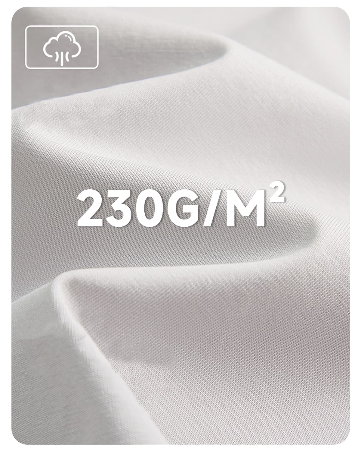 Solid 230Gsm Cotton Long Sleeve T-Shirt – detail 2