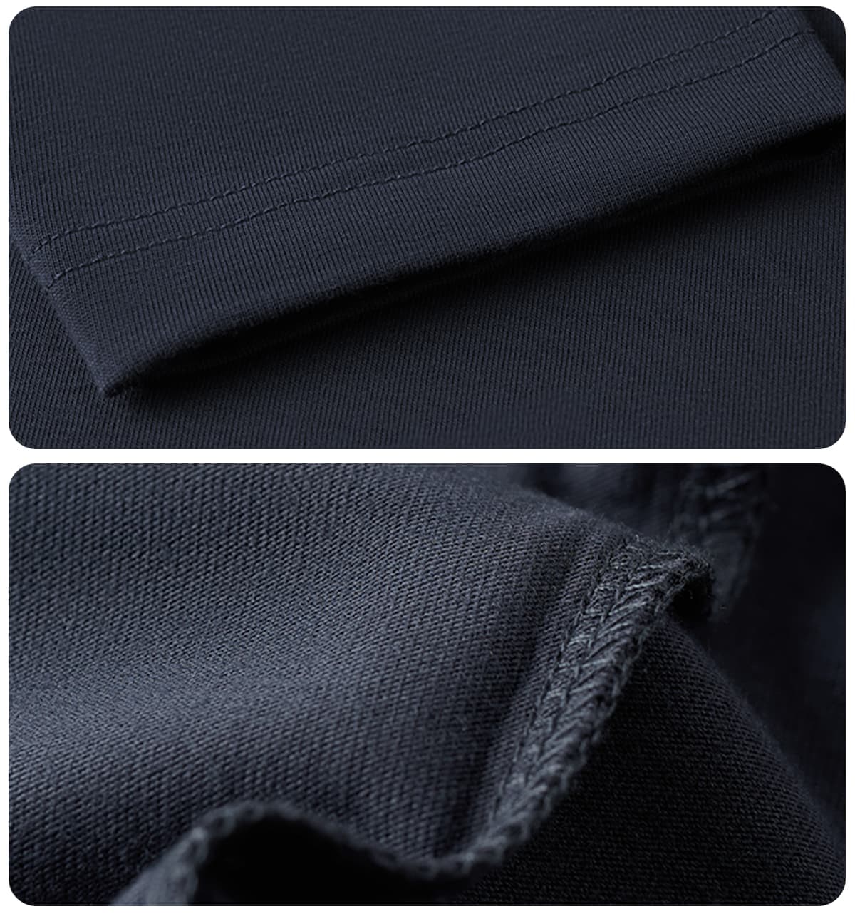Solid 230Gsm Cotton Long Sleeve T-Shirt – detail 7