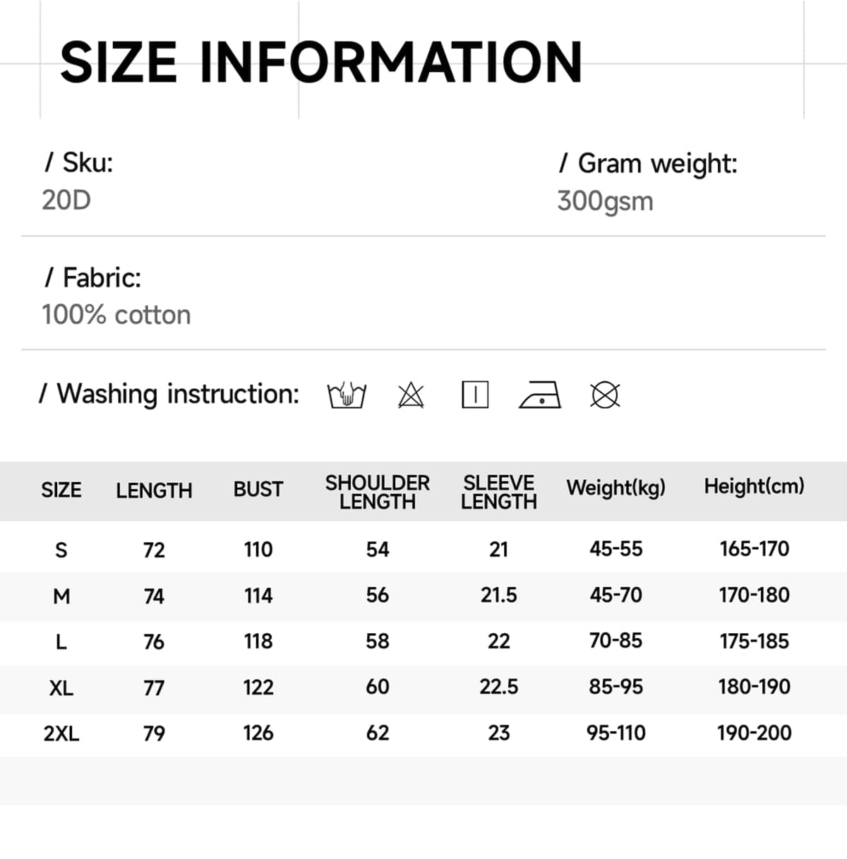 Slight Oversized 300Gsm Long-Staple Cotton T-shirts – detail 3