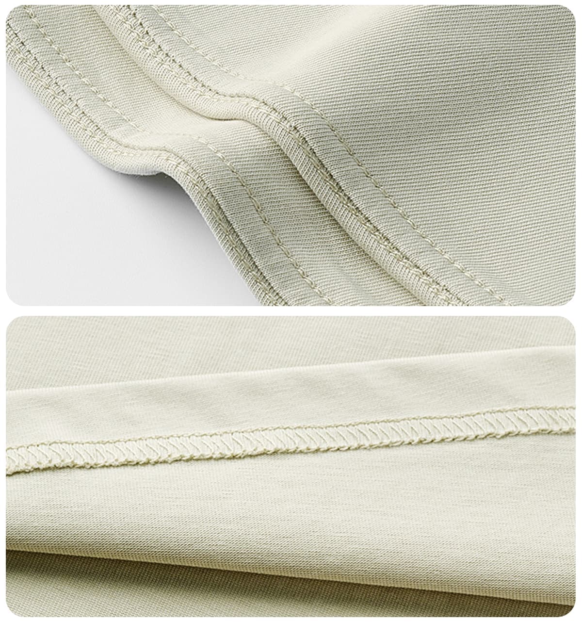 Slight Oversized 300Gsm Long-Staple Cotton T-shirts – detail 7