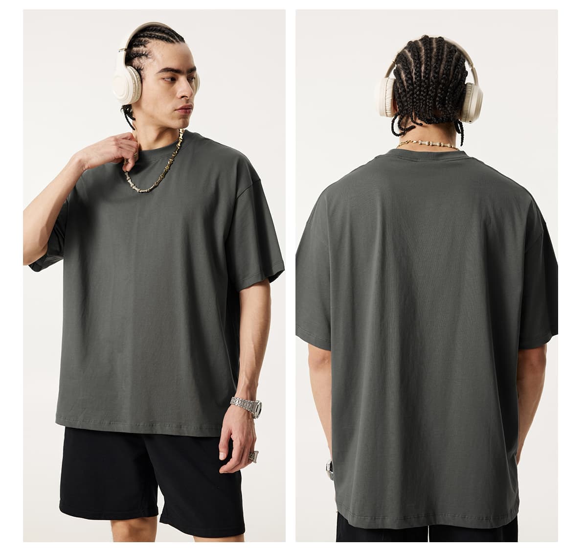 Quick Dry180Gsm Cotton 7A Anti-Microbial Cooling T-Shirt – detail 13