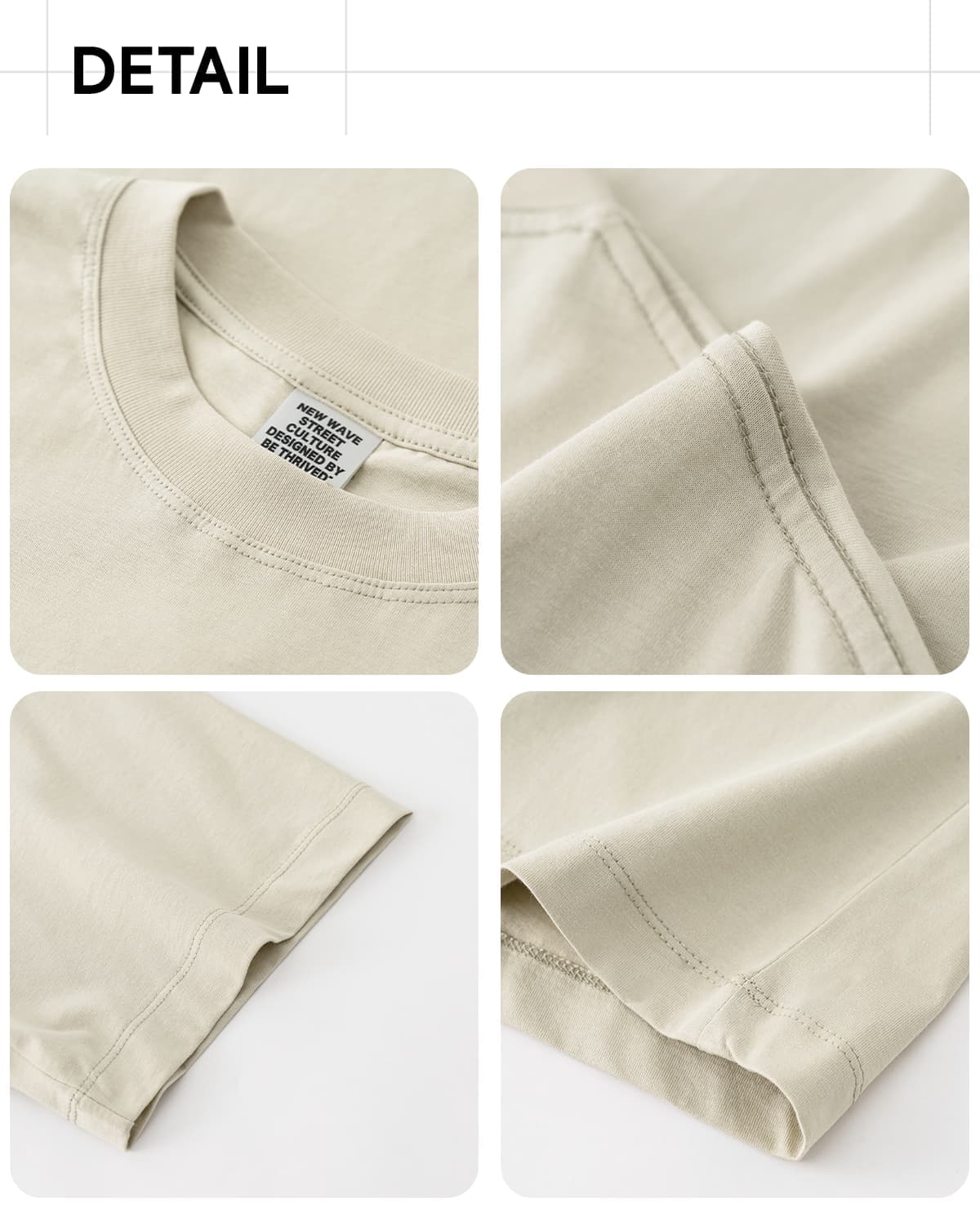 Quick Dry180Gsm Cotton 7A Anti-Microbial Cooling T-Shirt – detail 9