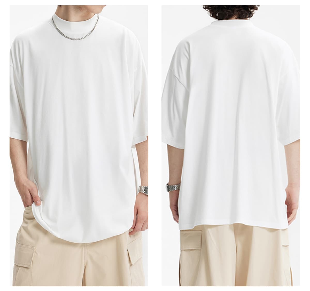 Golden Pima Cotton 145Gsm Oversized T-Shirt – detail 8