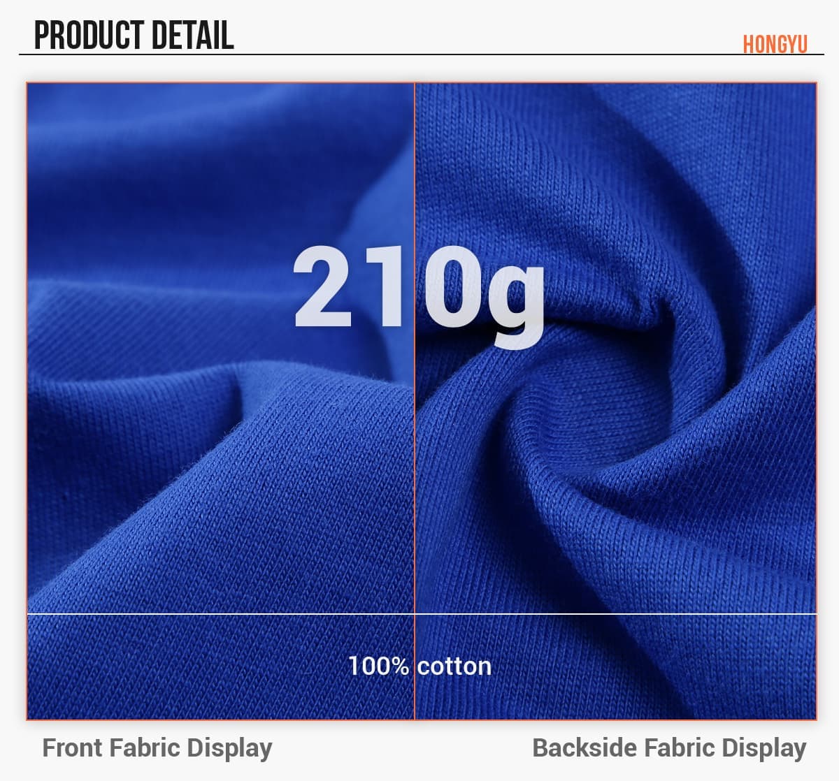 Cotton 210Gsm Kid’s Basic Fit T-Shirt – detail 5