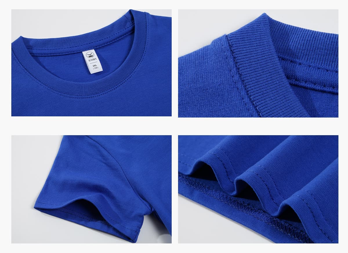 Cotton 210Gsm Kid’s Basic Fit T-Shirt – detail 6