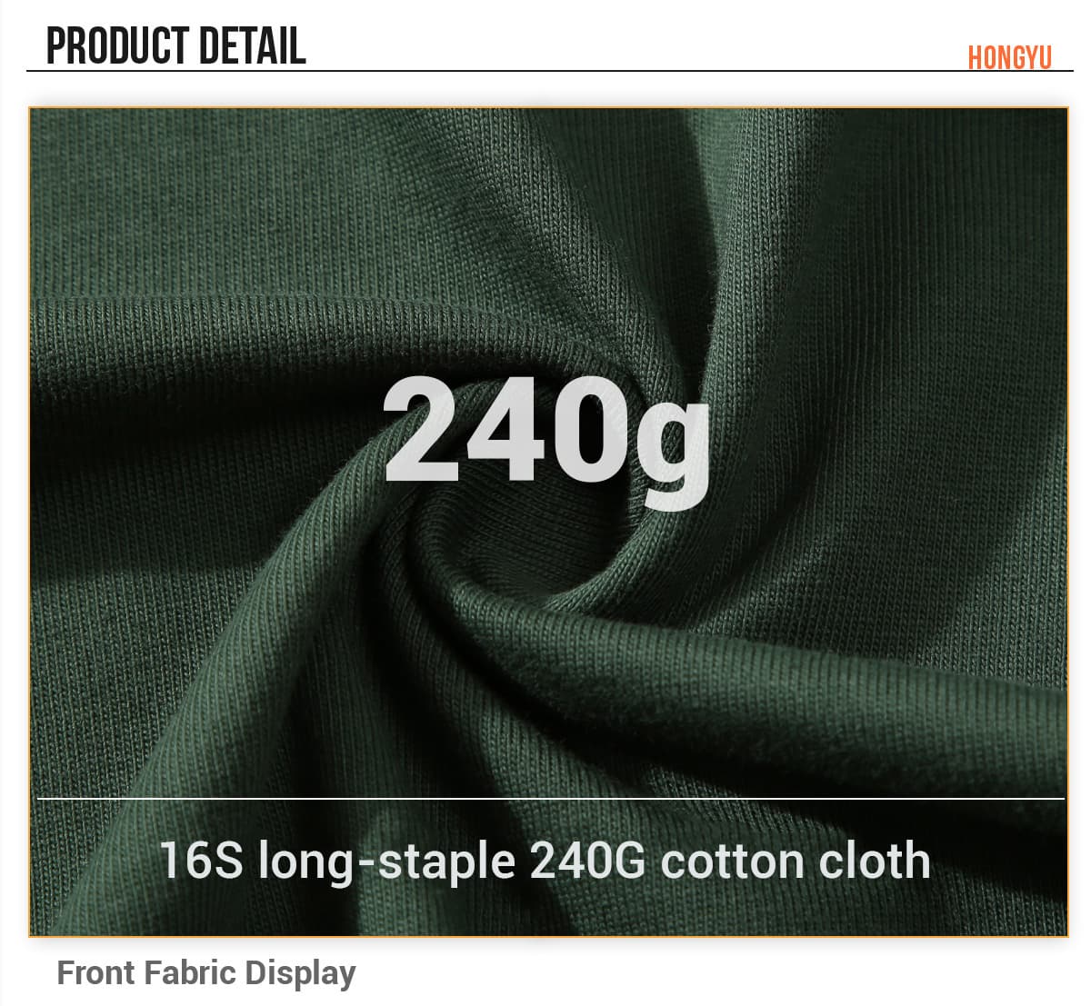 Long-Staple 240Gsm Cotton Unisex Vest – detail 5