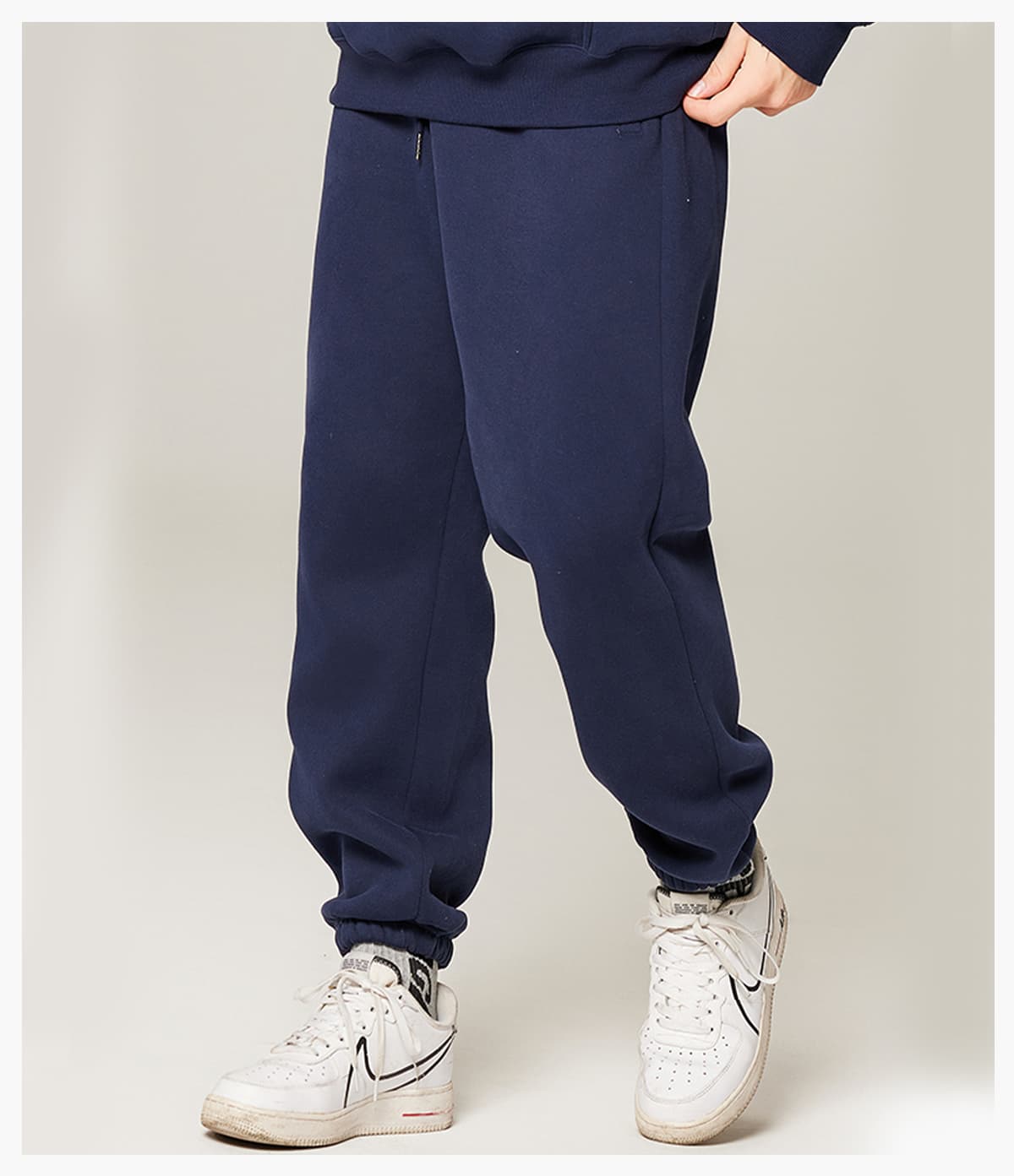 Winter Fleece 350Gsm Jogger String Sweatpants – detail 9