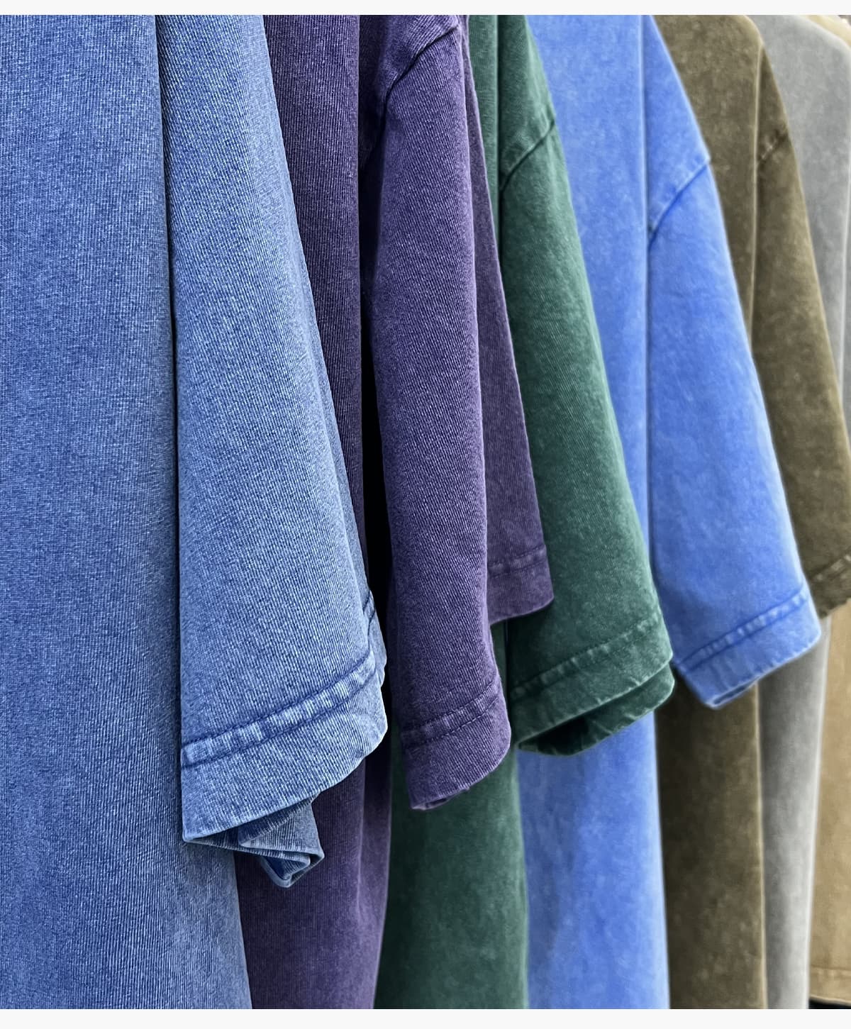 Acid Wash 275GSM Cotton Oversized T-Shirt – detail 11