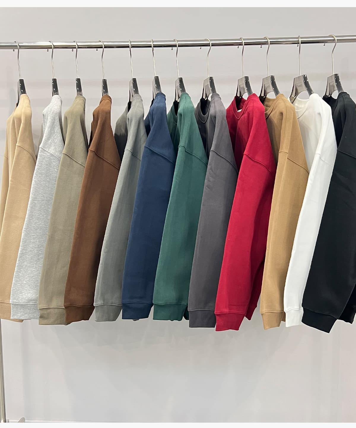 Fleece 350Gsm Overszied Crewneck Sweatshirt – detail 15