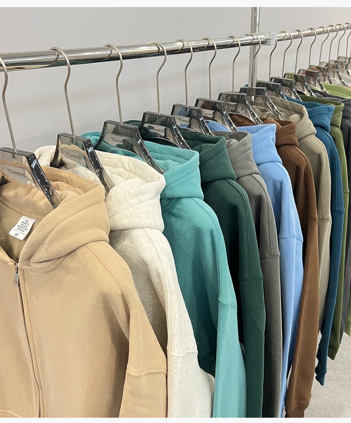 Fleece 350Gsm Oversized Zip-up Hoodie – detail 15
