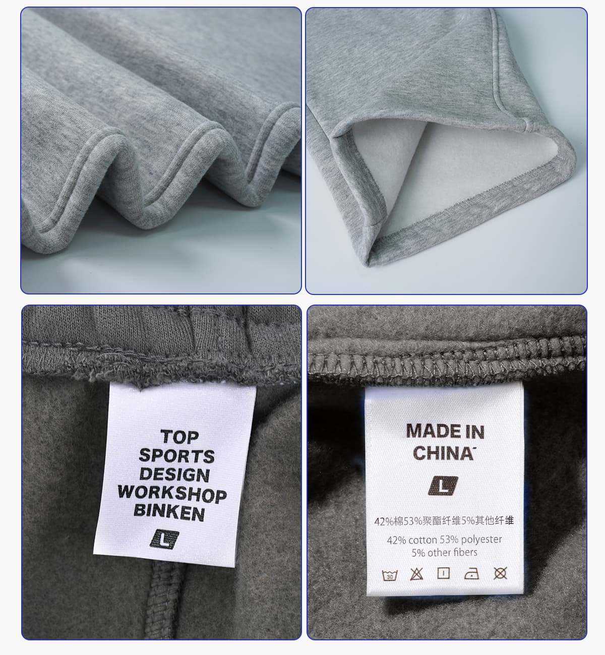 Fleece 350Gsm Straight Leg Sweatpants – detail 7