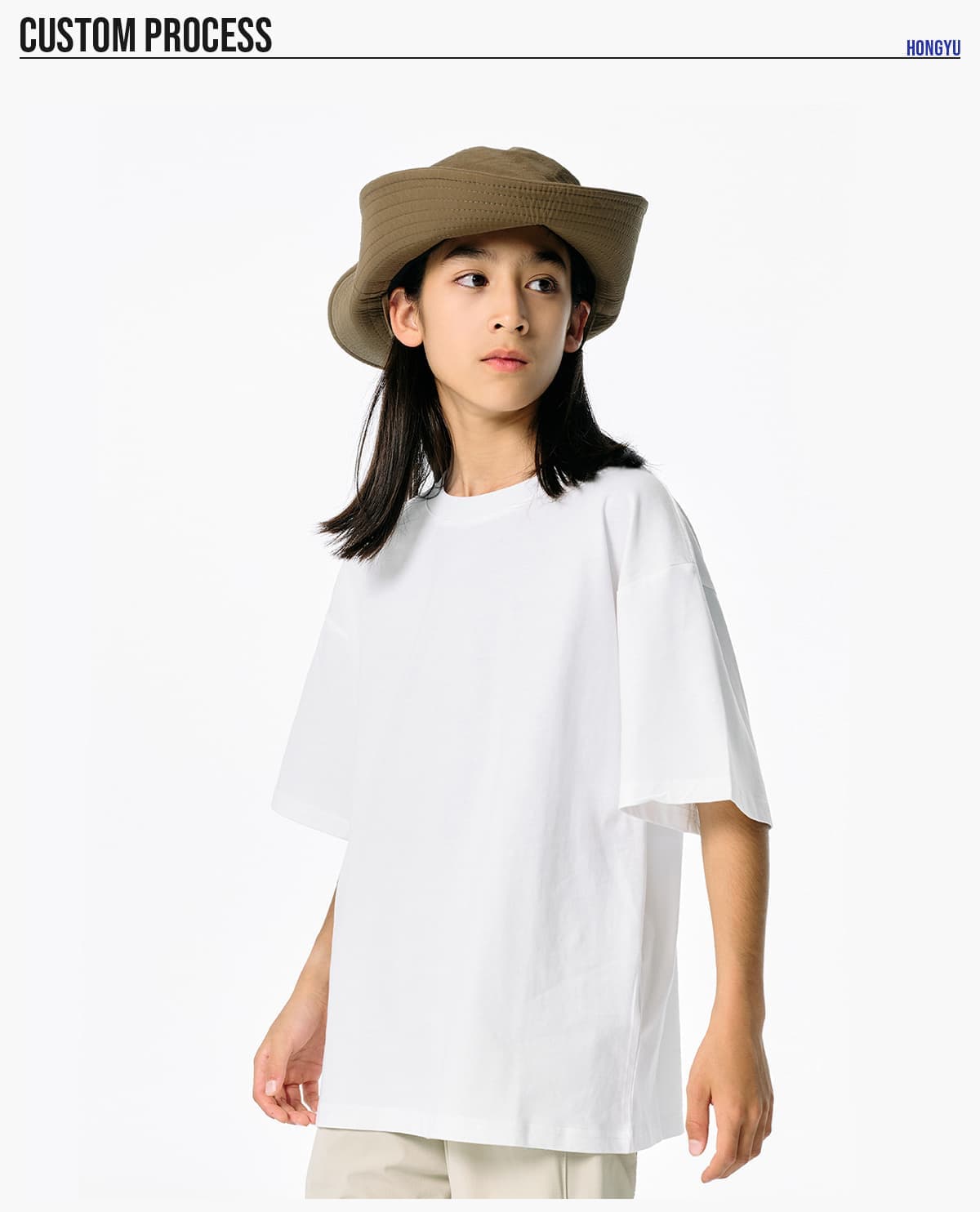 Kids’ Cotton 175GSM Breathable Cooling T-Shirt – detail 8