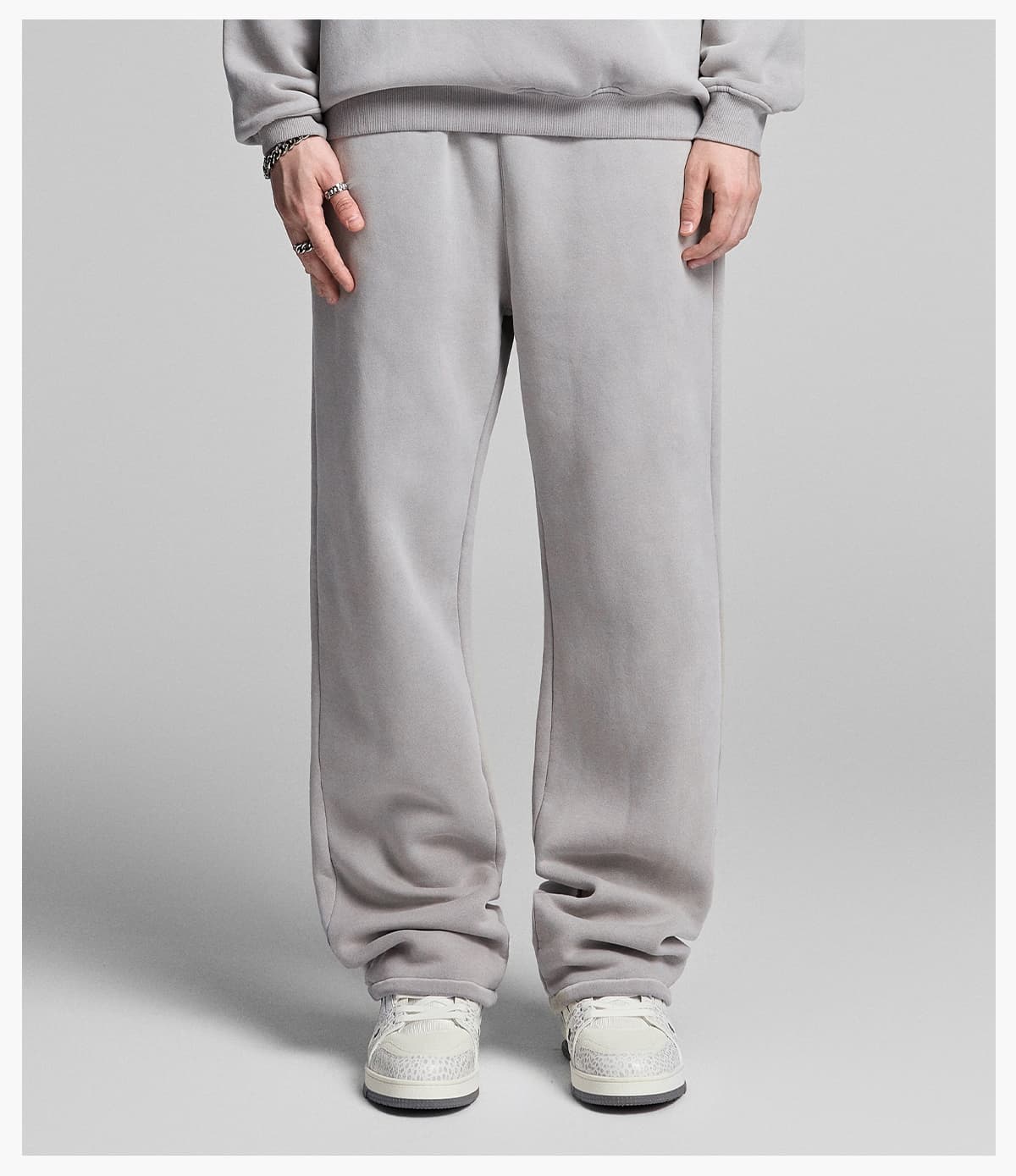 Fleece 365gsm Spary Wash Straight Leg Sweatpants – detail 11