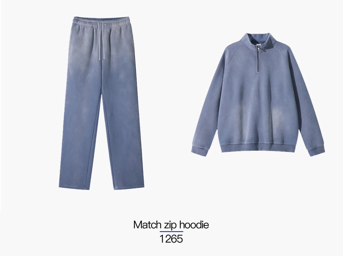 Fleece 365gsm Spary Wash Straight Leg Sweatpants – detail 9