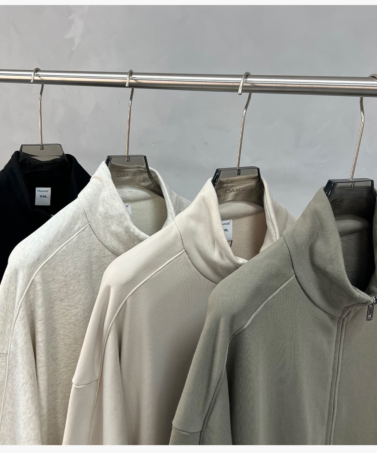 Heavy Terry 445Gsm Zip-up Oversized Jacket – detail 12