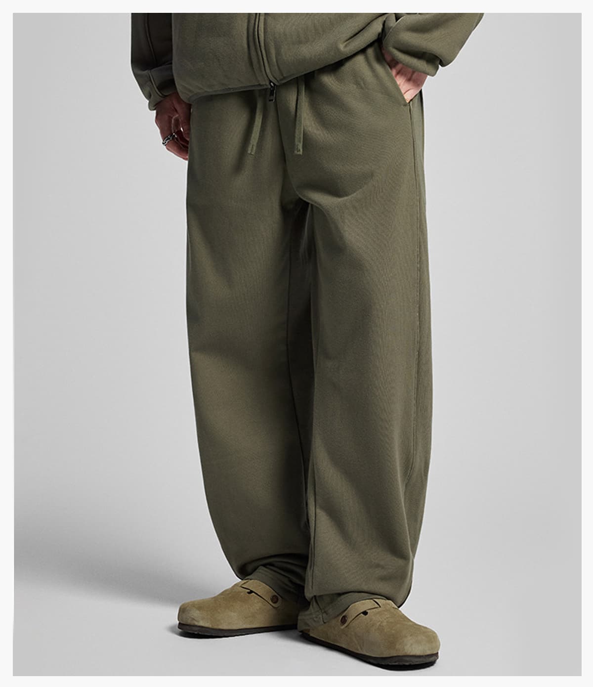 Heavy Terry 445gsm Straight Leg Sweatpants – detail 9