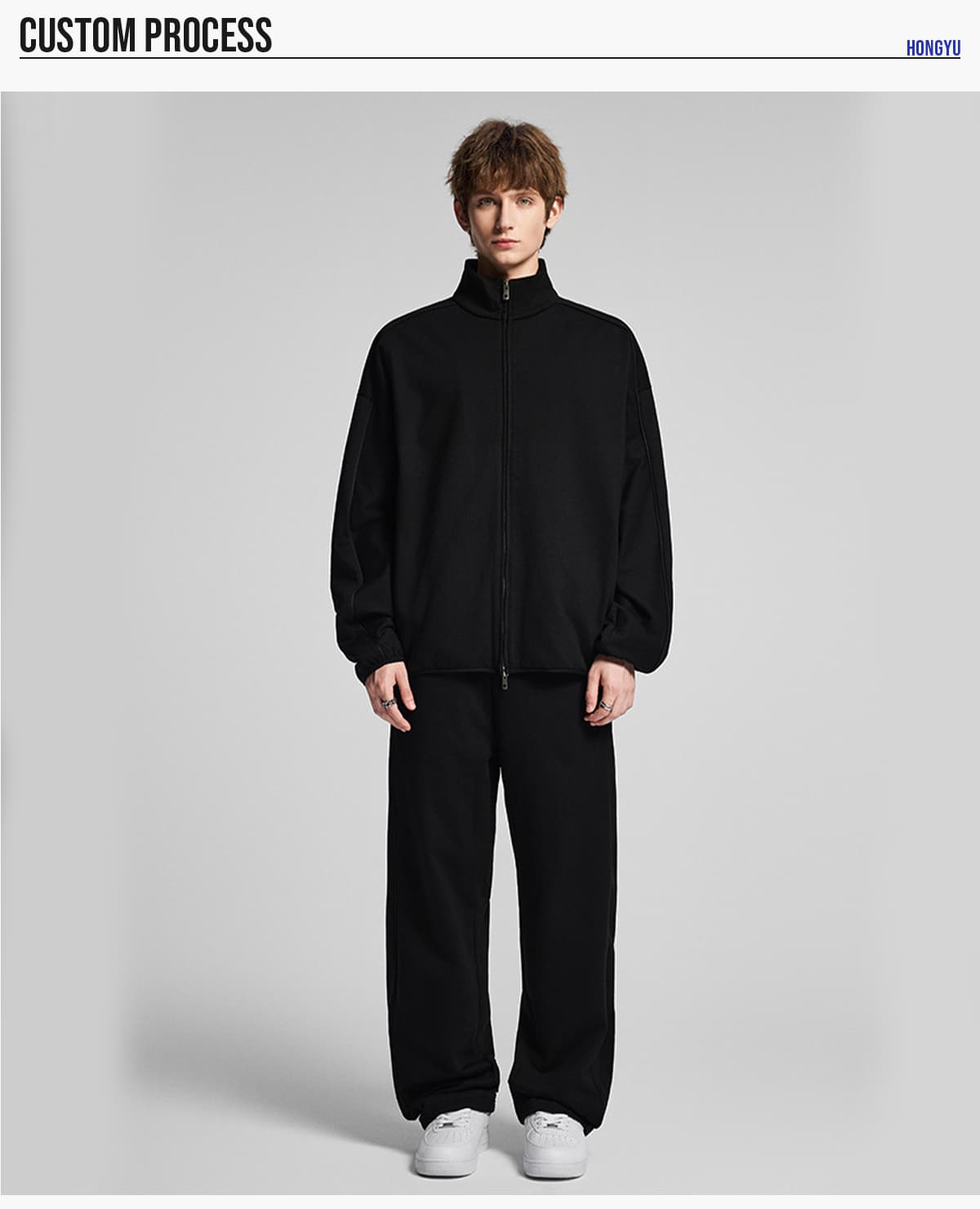 Heavy Terry 445gsm Straight Leg Sweatpants – detail 7