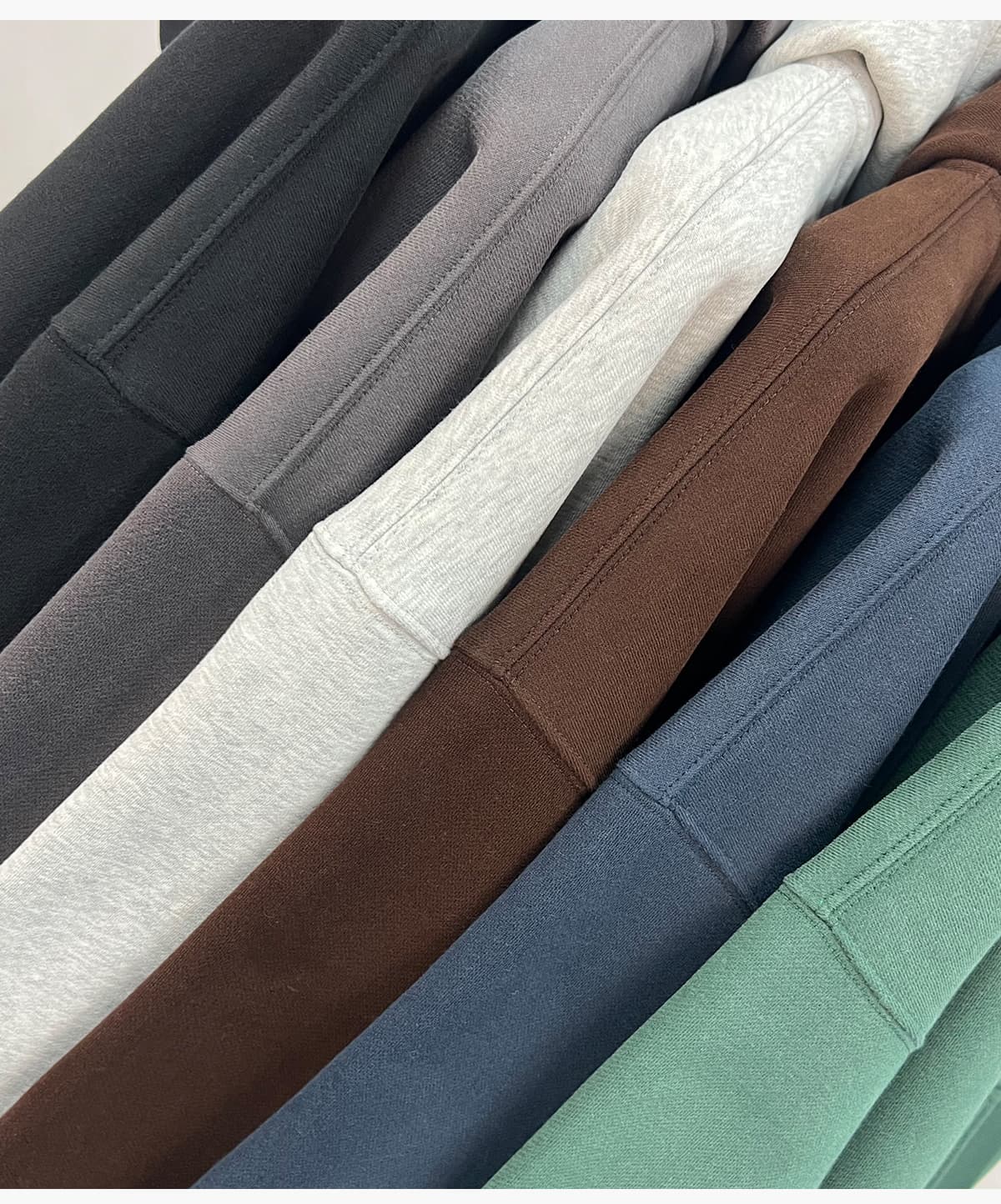 Fleece 345Gsm Oversized Zip-Up Boxy Fit Hoodie – detail 13