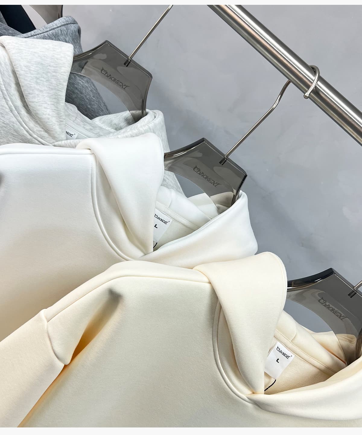 Heavy 500Gsm Polar Fleece Boxy Fit Hoodie – detail 11