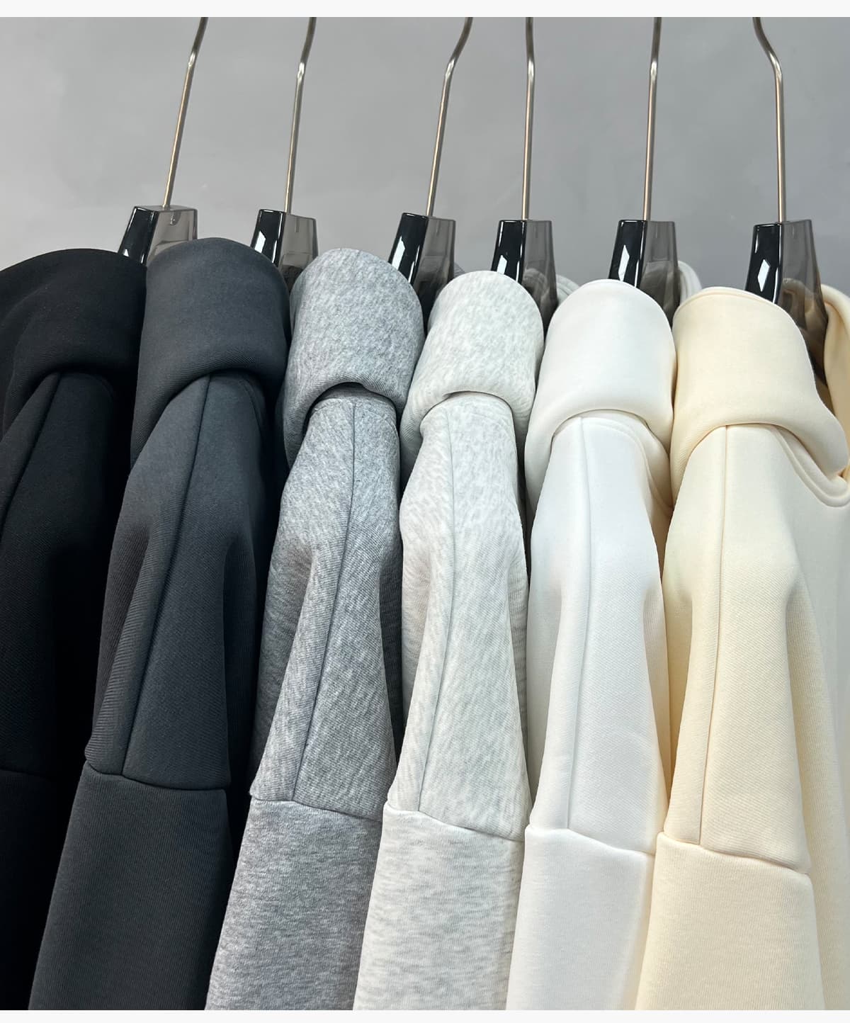 Heavy 500Gsm Polar Fleece Boxy Fit Hoodie – detail 12