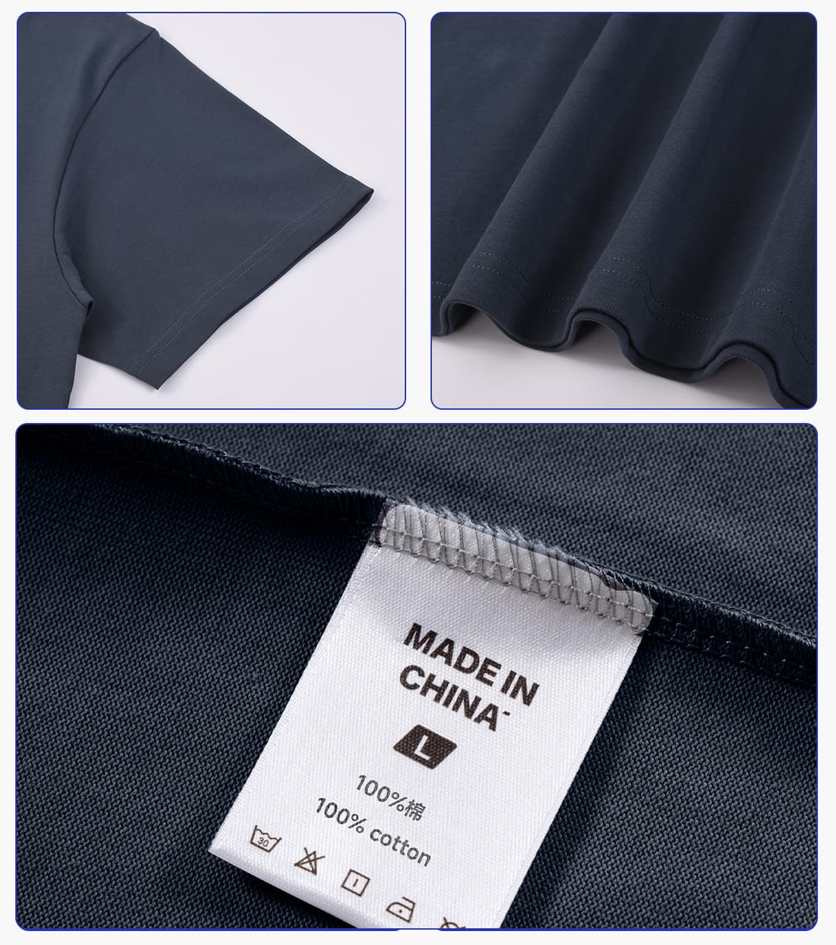 Cotton 230Gsm Cooling Oversized T-Shirt – detail 6