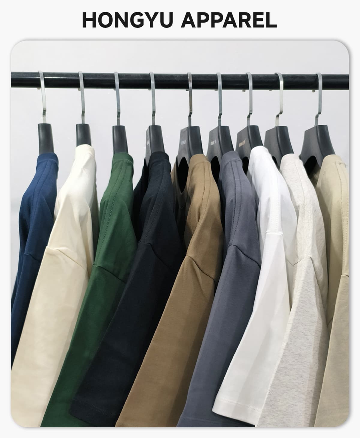 Heavy 305Gsm 7A Antibacterial Cotton Oversized T-Shirt – detail 1
