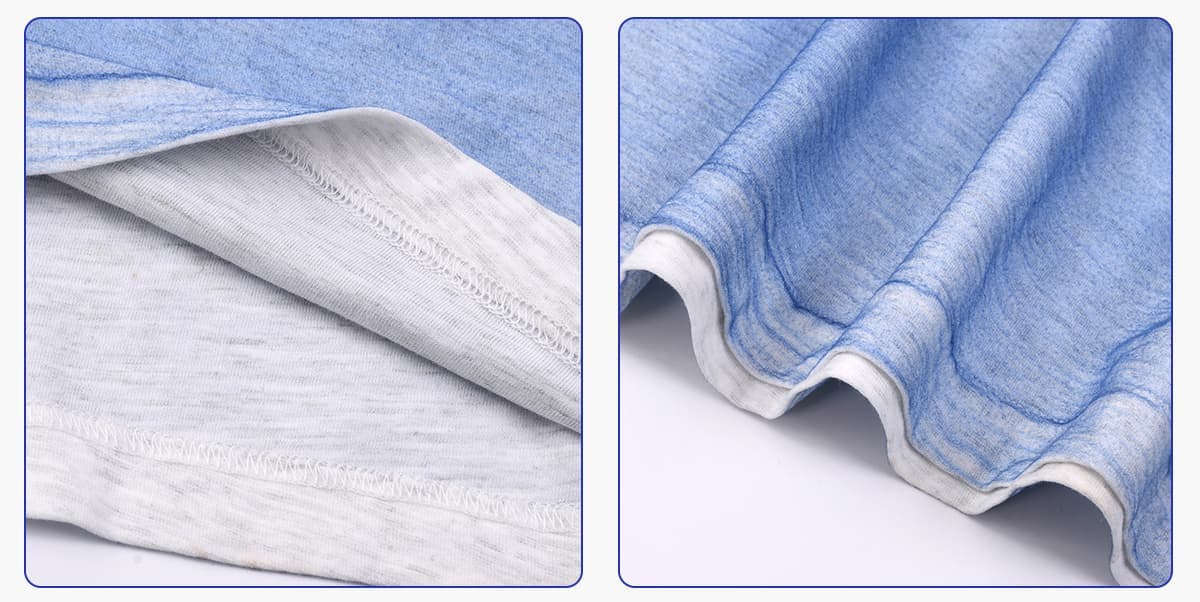 Hand-Dyed Linen Cotton Cooling Oversized T-shirt – detail 6
