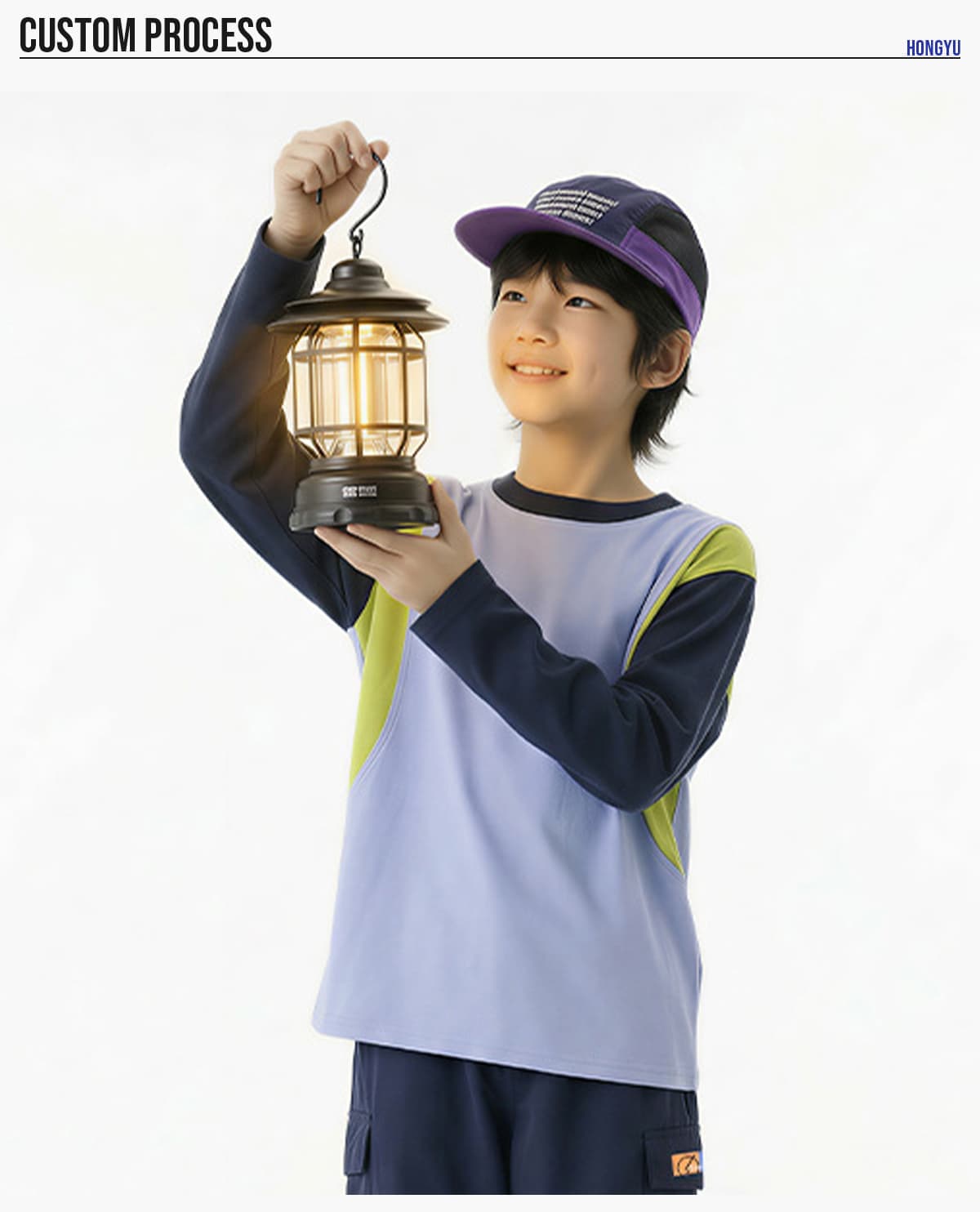 Kids‘ Cooling Quick-Dry 185G Sports T-Shirt – detail 8