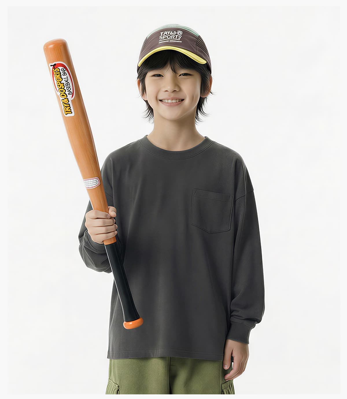 Kids‘ Soft Skin-Friendly Cooling 175G Long Sleeve T-Shirt – detail 8