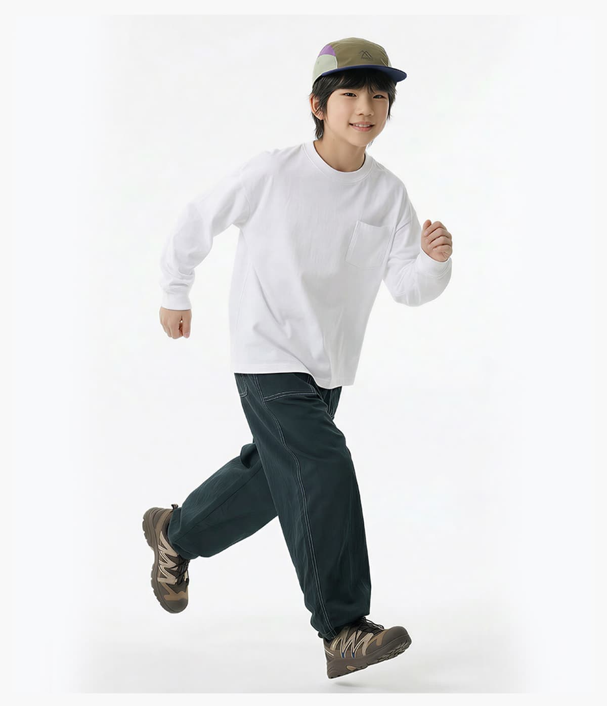 Kids‘ Soft Skin-Friendly Cooling 175G Long Sleeve T-Shirt – detail 9