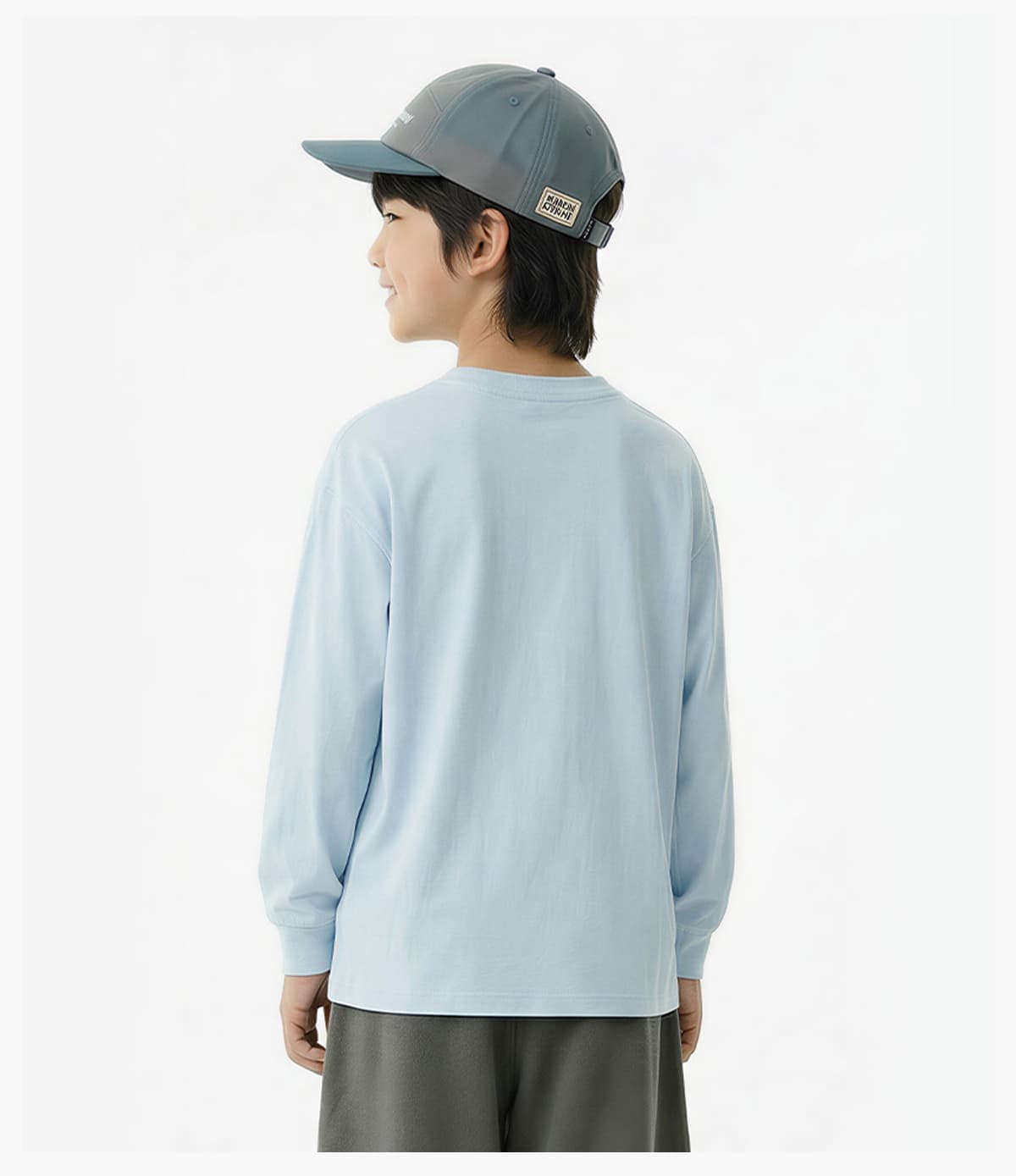 Kids‘ Soft Skin-Friendly Cooling 175G Long Sleeve T-Shirt – detail 10