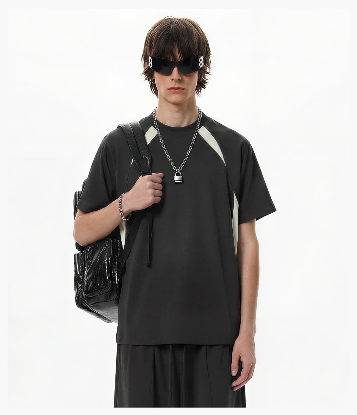 Outdoor Cooling Colorblock 240GSM Quick-Dry Tee – detail 10