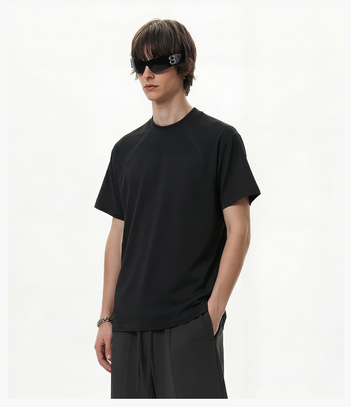 Outdoor Cooling Colorblock 240GSM Quick-Dry Tee – detail 11