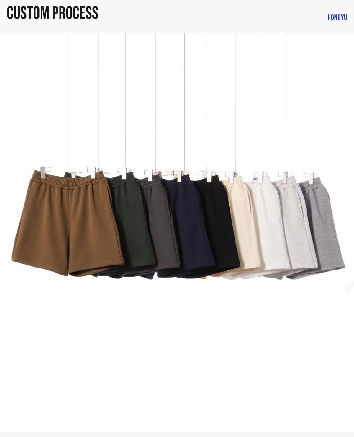 Heavy Terry 420GSM Breathable Shorts – detail 6