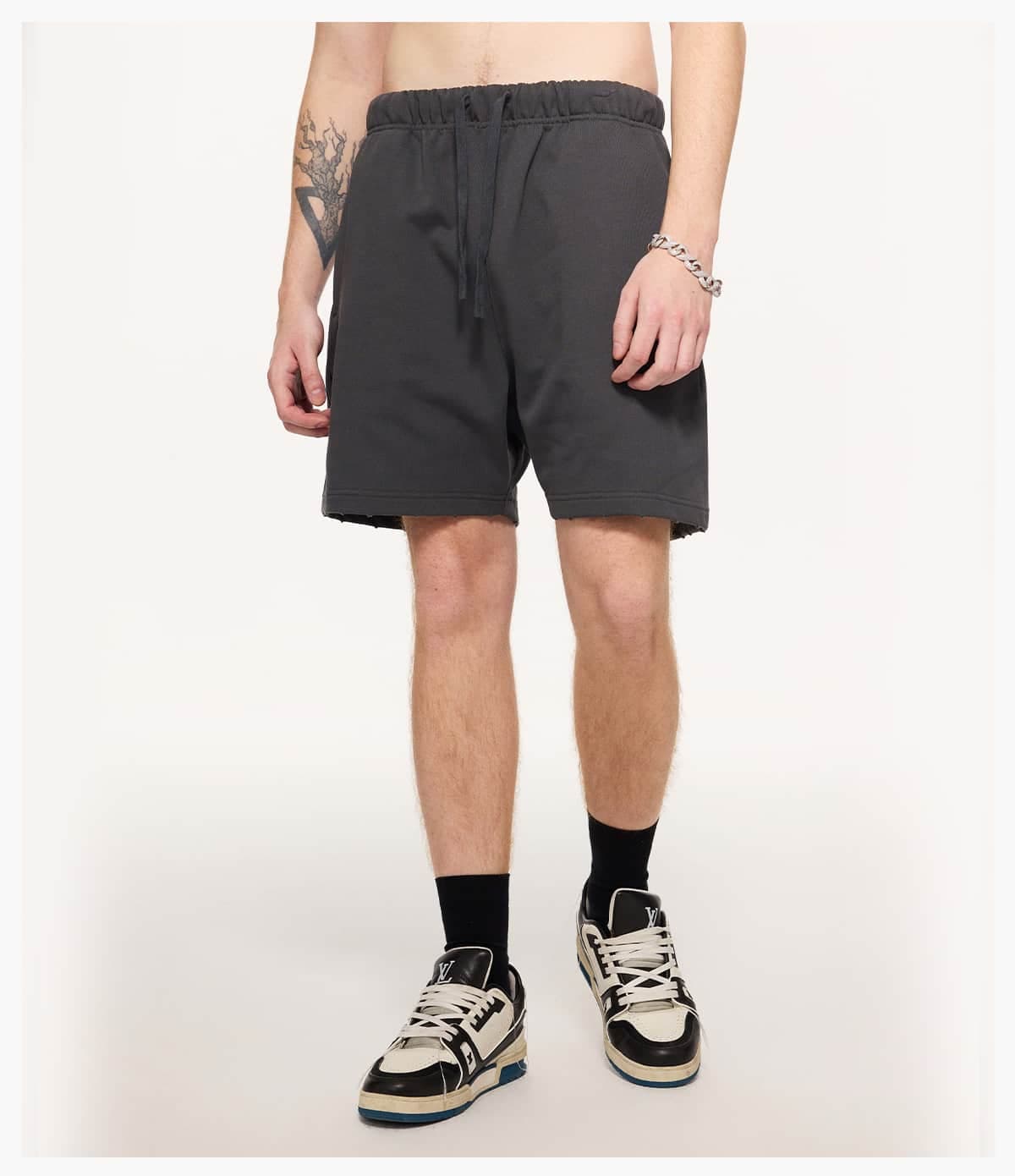 Heavy 450 GSM Terry Breathable Casual Shorts – detail 7
