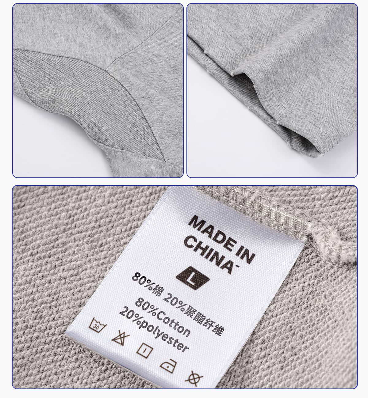 Heavy 450 GSM Terry Breathable Casual Shorts – detail 5