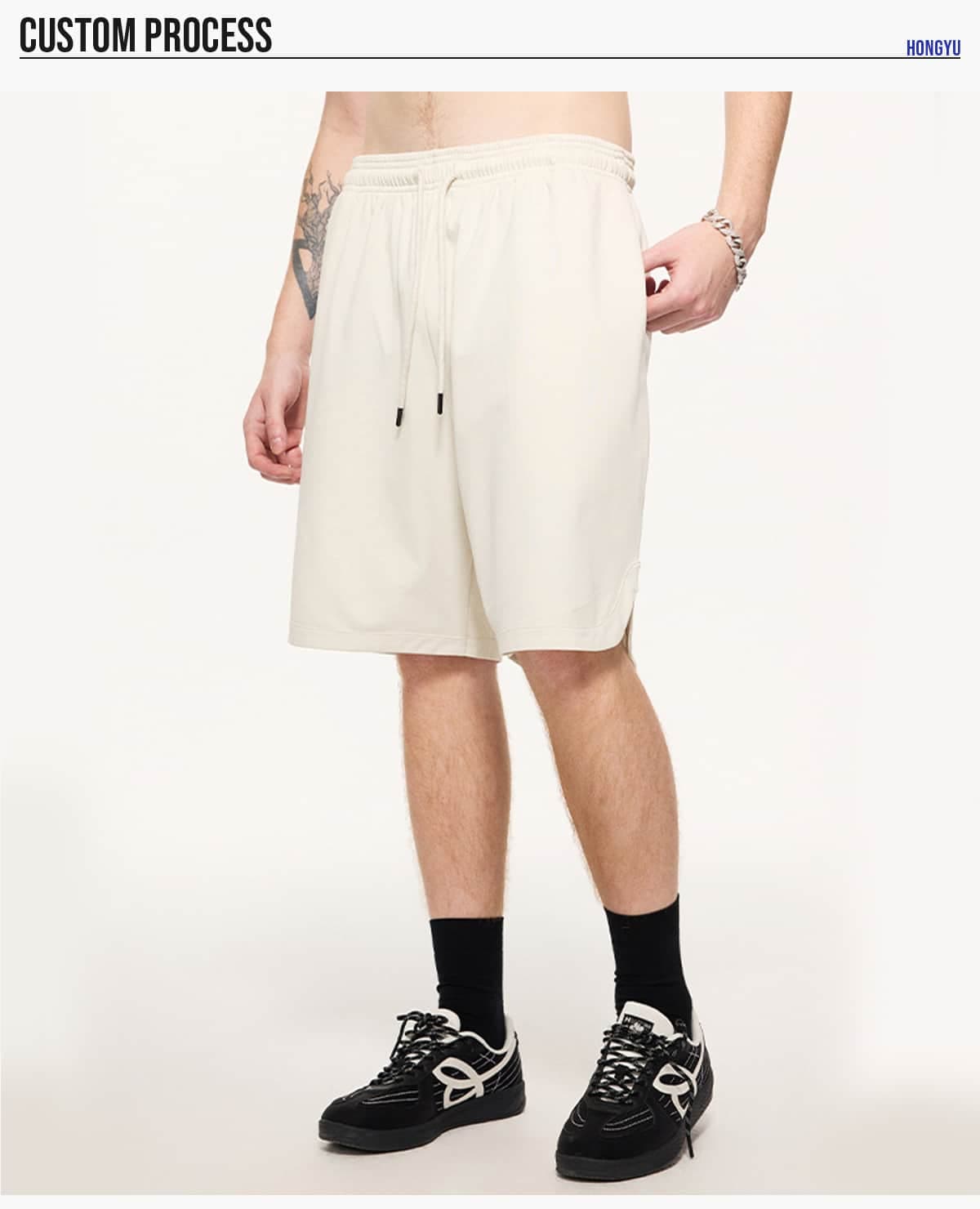 Outdoor Lightweight 240g Quick-Dry Mesh Casual Shorts – detail 8