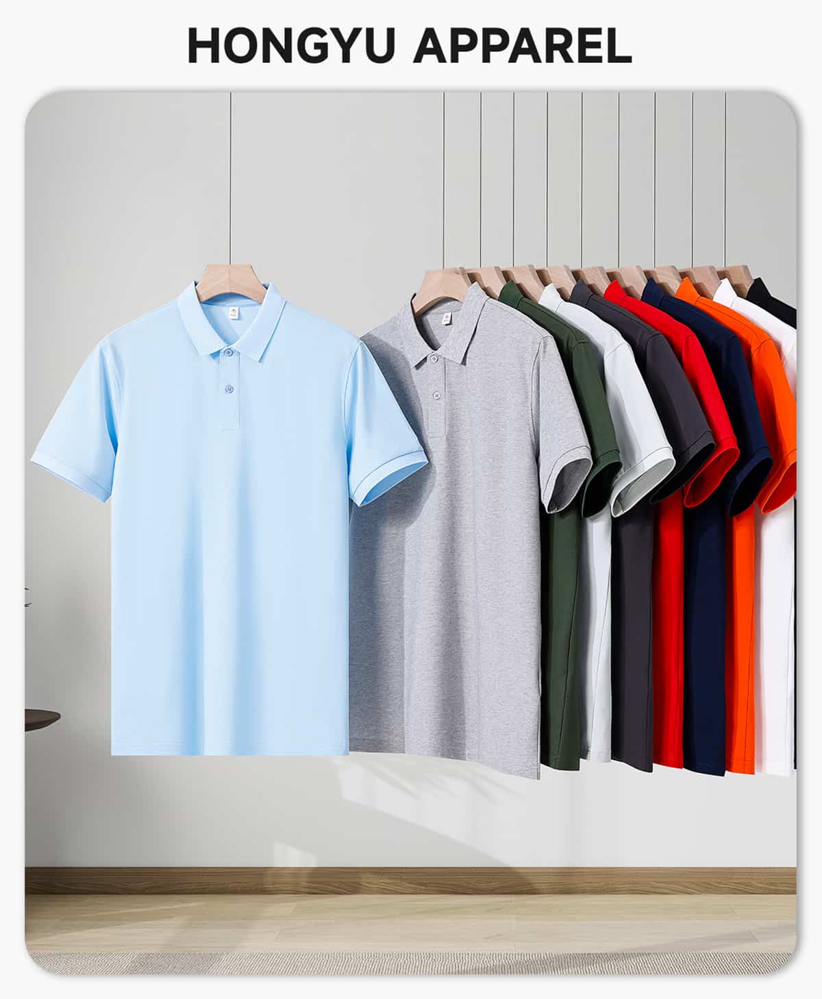 40s 210GSM Cooling Breathable Polo Shirt – detail 1
