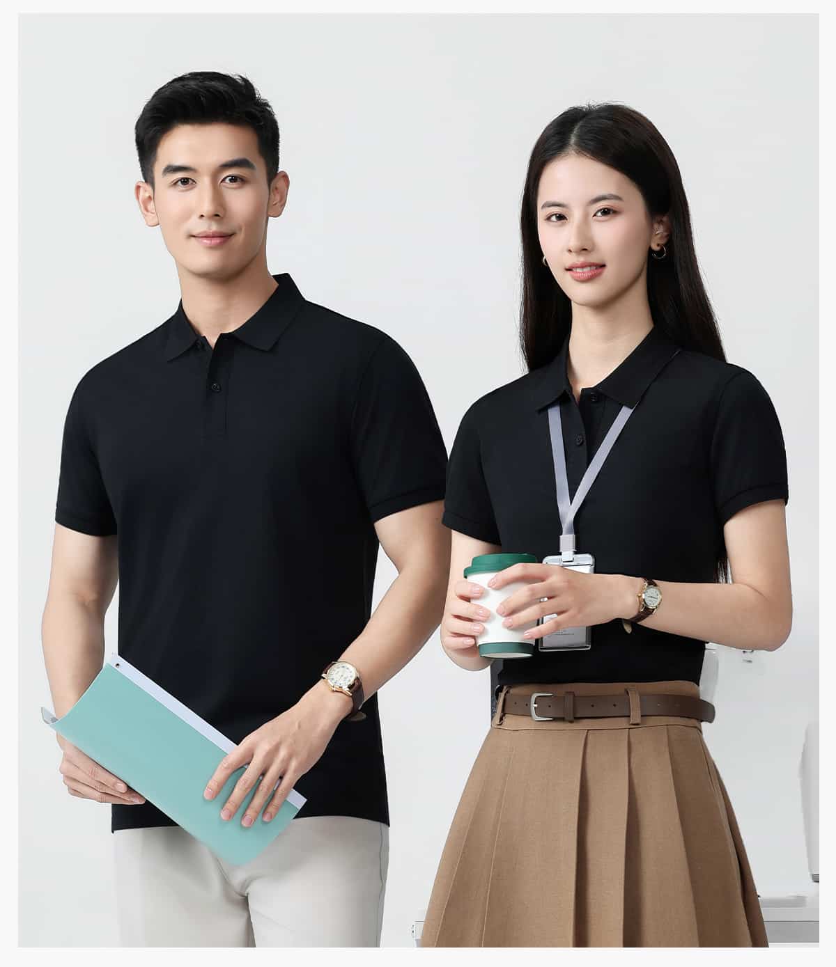 40s 210GSM Cooling Breathable Polo Shirt – detail 10