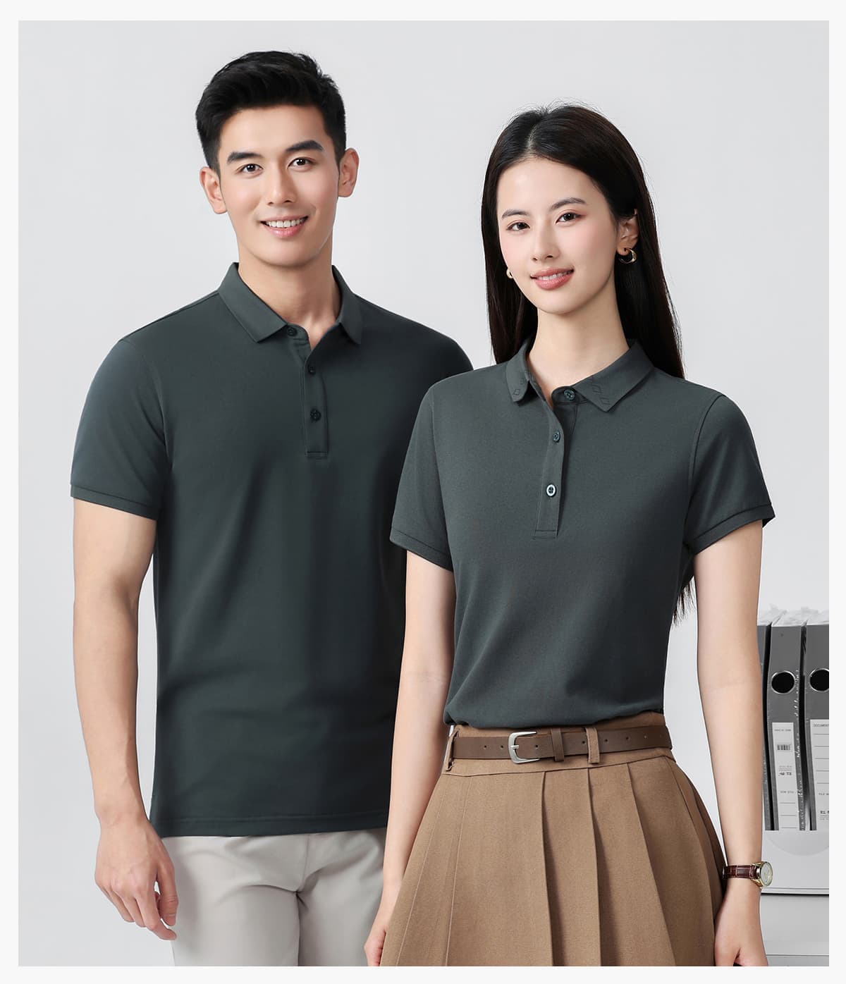 Long-Staple Cotton 32s 210GSM Polo Shirt – detail 9