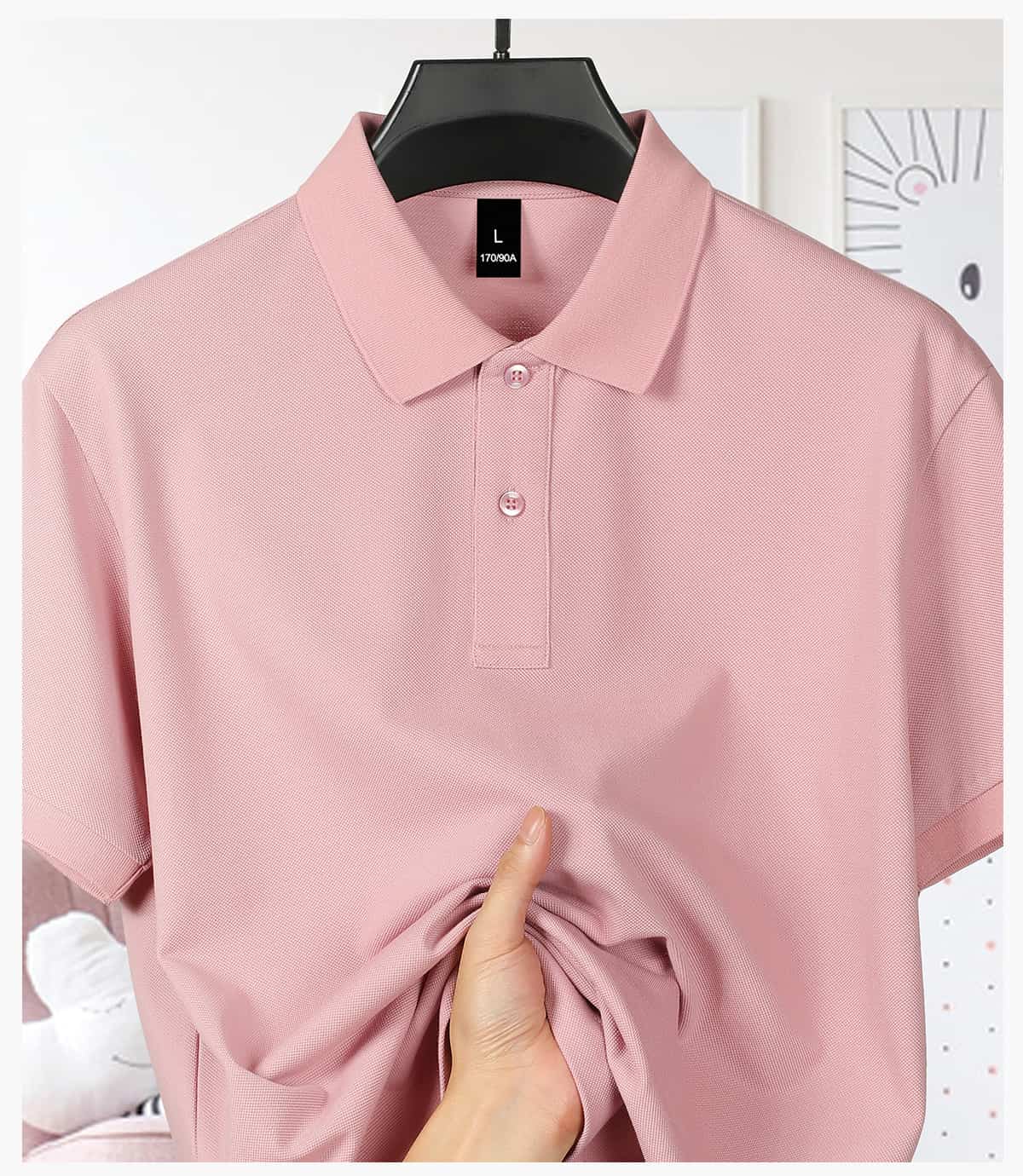 Lightweight Pique 170 GSM Polo Shirt – detail 9
