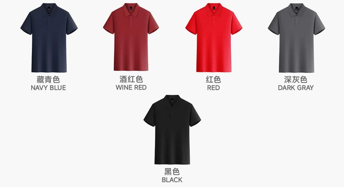 Lightweight Pique 170 GSM Polo Shirt – detail 4