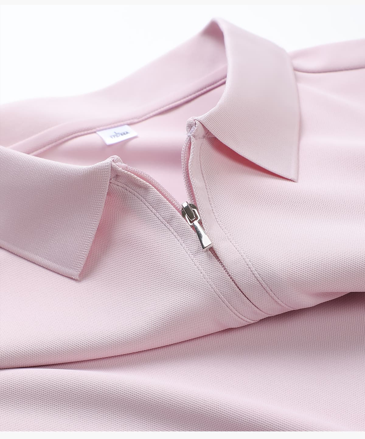 Polyester 190GSM Quick-Dry Half-Zip Cooling Golf Tee – detail 10