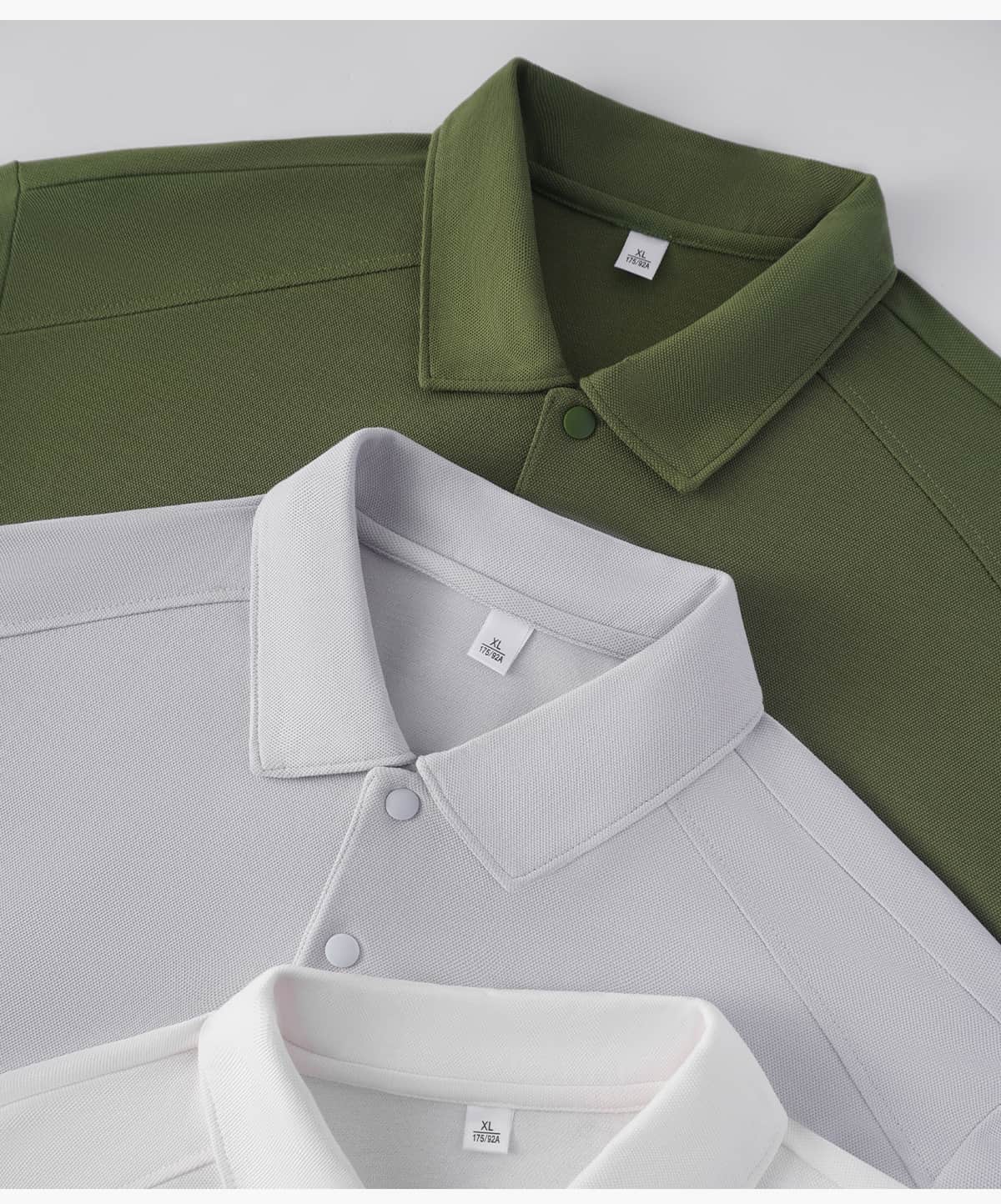 Lyocell 40s 220GSM Soild Golf Shirt – detail 12